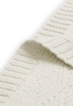 Jollein Baby Deken Wieg 75x100cm River Knit - Cream White/Coral Fleece -Peuterpaleis Winkel 830x1200 101
