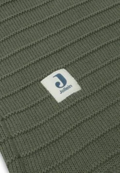Jollein Baby Deken Wieg Velvet Pure Knit - Leaf Green - GOTS -Peuterpaleis Winkel 830x1200 68