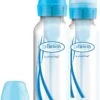 Dr. Brown's Options+ Anti-colic Standaard Fles - 250 Ml - Blauw - Duopack 2 Dr. Brown's Options+ Anti-colic Standaard Fles - 250 Ml - Blauw - Duopack -Peuterpaleis Winkel 841x1200 2