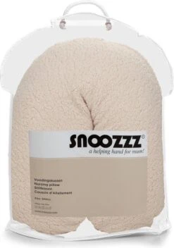 Snoozzz Voedingskussen Small Met Afneembare Hoes Teddy Naturel - Fiber Vulling - 120 Cm -Peuterpaleis Winkel 843x1200 4