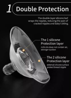 Pure Moms Tepelhoedjes Beschermen Je Tepels En Helpen Het Aanleggen Vergemakkelijken Als Dit Niet Goed Lukt Of Pijnlijk Is - 2 Cm Speen - 2 Stuks - 0-12 Maanden, 1-2 Jaar - BPA Vrij - Beschermend Bakje -Peuterpaleis Winkel 864x1200 4