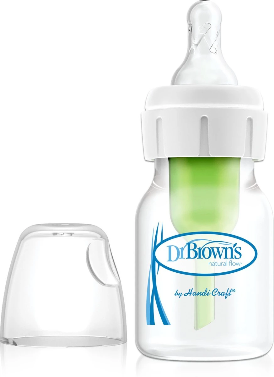 Dr. Brown's Options+ Anti-colic Standaardfles - 60 Ml 6 Dr. Brown's Options+ Anti-colic Standaardfles - 60 Ml - Afbeelding 4