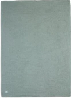 Jollein Baby Deken Ledikant 100x150cm Basic Knit Forest Green/Fleece -Peuterpaleis Winkel 873x1200 8
