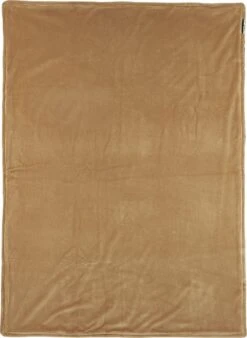 Meyco Panter Met Velvet Wiegdeken - 75x100 Cm - Camel -Peuterpaleis Winkel 878x1200 6