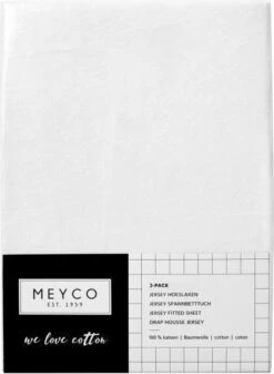 Meyco Jersey Hoeslaken Wieg - 2-pack - Offwhite - 40x80/90cm -Peuterpaleis Winkel 883x1200 5
