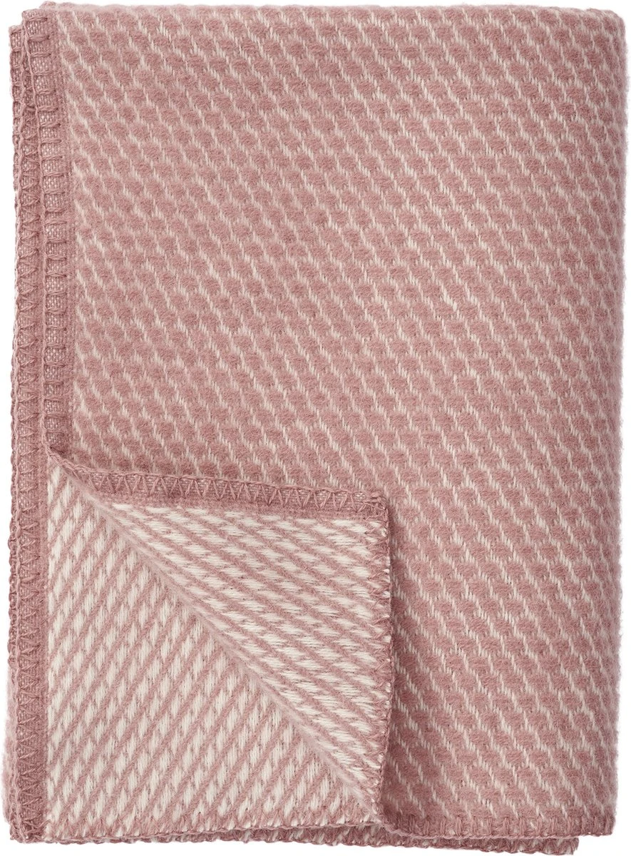 Klippan Yllefabrik Klippan 100% Eco-wollen Wiegdeken - Velvet Roze- Warm-zacht-65x90cm 3 Klippan Yllefabrik Klippan 100% Eco-wollen Wiegdeken - Velvet Roze- Warm-zacht-65x90cm