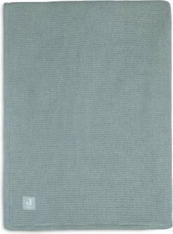 Jollein Baby Deken Ledikant 100x150cm Basic Knit Forest Green/Fleece -Peuterpaleis Winkel 888x1200 6