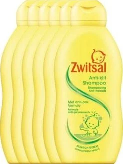 Zwitsal Anti-klit Shampoo - 6 X 200 Ml - Voordeelverpakking