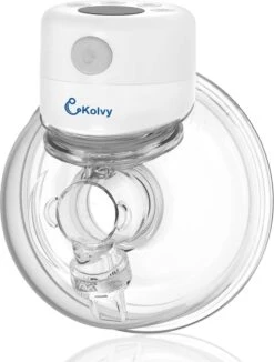 Kolvy® Max Draadloze Elektrische Borstkolf - Intelligente Kolfapparaten - Handsfree Breast Pump - USB Oplaadbaar - Professioneel - LCD Scherm - Incl. 3 Maten