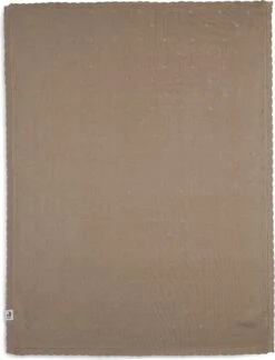 Jollein Baby Deken Ledikant 100x150cm Pointelle - Biscuit -Peuterpaleis Winkel 915x1200 4