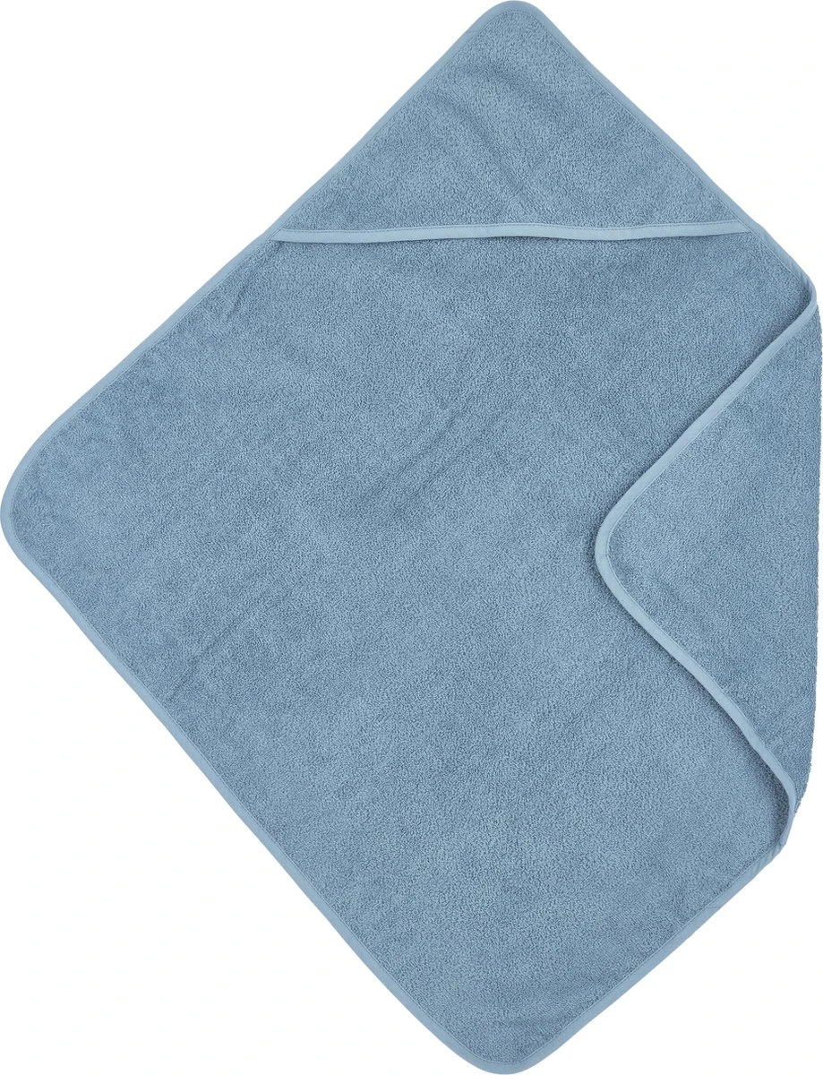 Meyco Badcape Basic Badstof - Denim - 75x75cm 3 Meyco Badcape Basic Badstof - Denim - 75x75cm