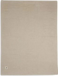 Jollein Baby Deken Ledikant Velvet Pure Knit - Nougat - GOTS -Peuterpaleis Winkel 921x1200 4