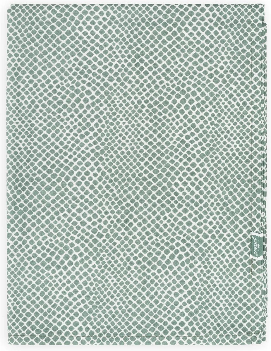 Jollein Baby Laken Ledikant 120x150cm Snake - Ash Green 10 Jollein Baby Laken Ledikant 120x150cm Snake - Ash Green - Afbeelding 8