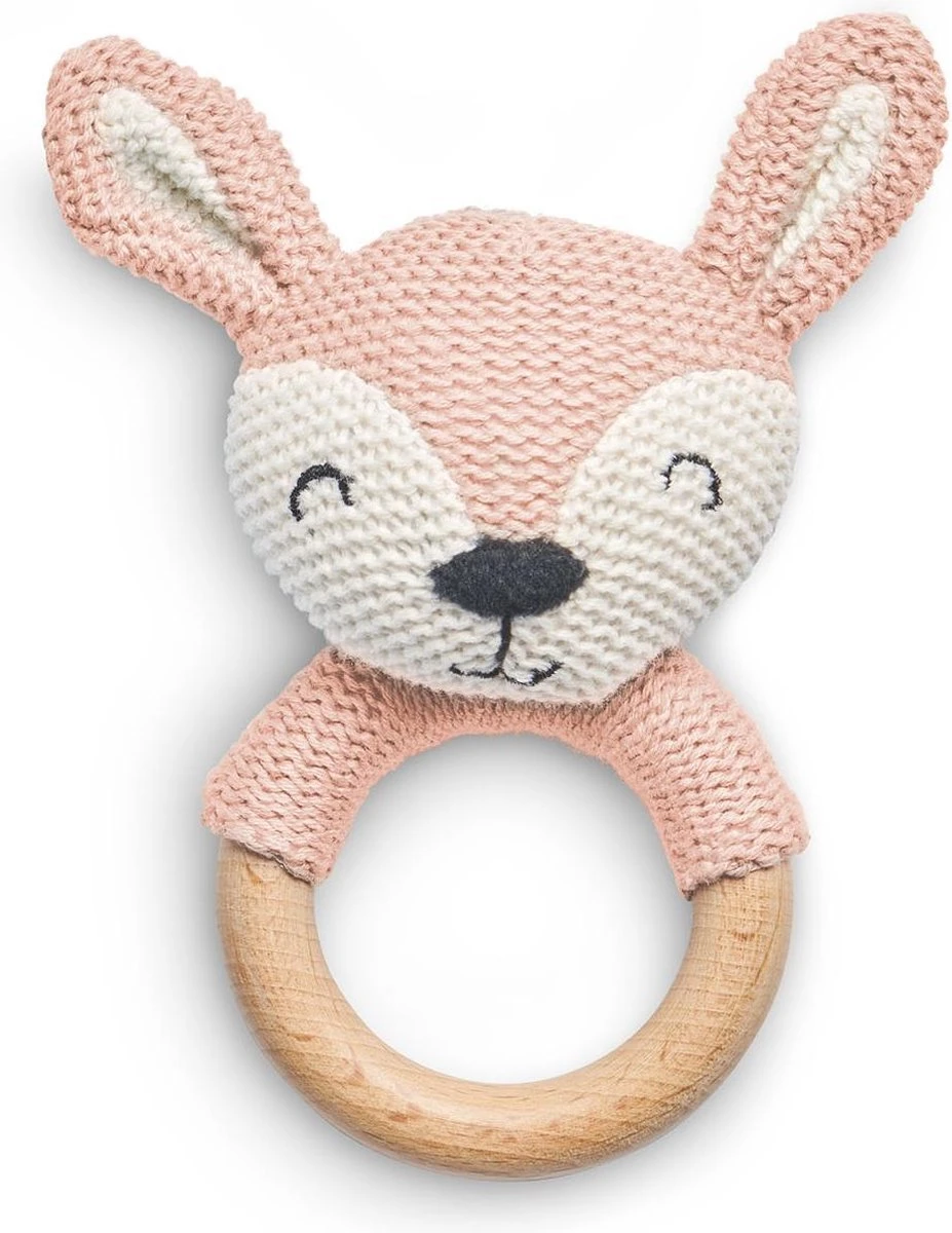 Jollein Bijtring Deer - Pale Pink 3 Jollein Bijtring Deer - Pale Pink