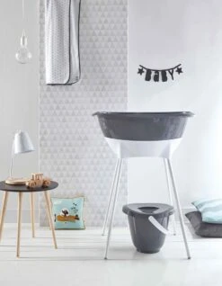 LUMA Babycare Bad- En Verzorgingsset - Dark Grey -Peuterpaleis Winkel 932x1200
