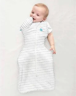 Love To Dream™ Babyslaapzak Swaddle Up™ - Inbakeren Afbouwen - Baby 4-6 Maanden - 6-8.5 Kg - All Season - Wit -Peuterpaleis Winkel 952x1200 1
