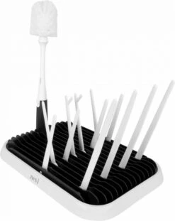 Nevi Afdruiprek Met Lekbak - Afdruipmat Voor 10 Flessen - Opvouwbaar Droogrek Babyfles - Inclusief Afwasborstel -Peuterpaleis Winkel 953x1200 3