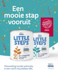 Little Steps Standaard 2 Flesvoeding - Vanaf 6 Maanden - 2 X 800 Gram -Peuterpaleis Winkel 954x1200 2