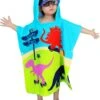 JAXY Badcape Baby - Badcape - Baby Badjas - Omslagdoek - Omslagdoek - Baby Handdoek Met Capuchon - Strandhanddoek - Badponcho - Poncho Handdoek - Microfiber - 60x90cm - Dino -Peuterpaleis Winkel 961x1200 2