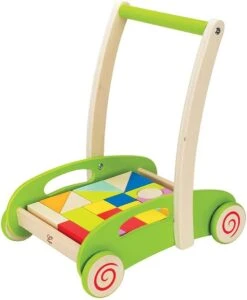 Hape Loopwagen Blokkenkar - Speelgoed 1 Jaar -Peuterpaleis Winkel 987x1200 4