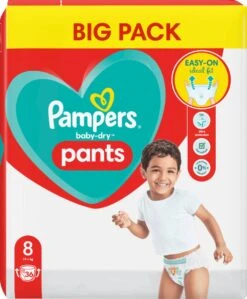 Pampers® Pampers - Baby Dry Pants - Maat 8 - Mega Pack - 36 Luierbroekjes -Peuterpaleis Winkel 990x1200